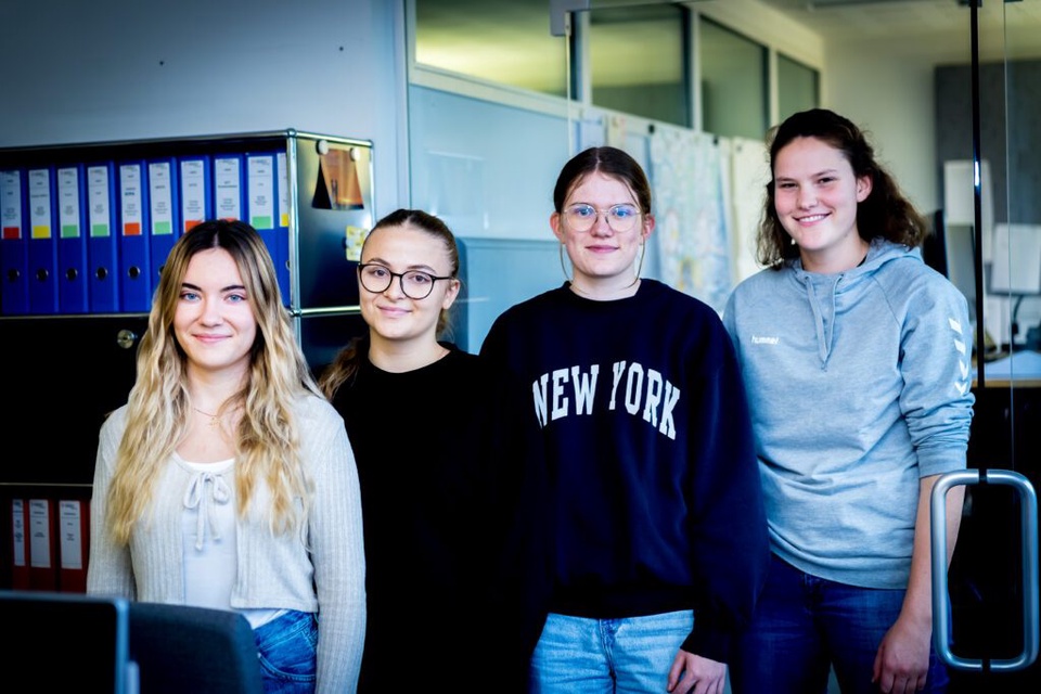 Jasmin, Sina, Annalena und Mara im Interview mit Matchd